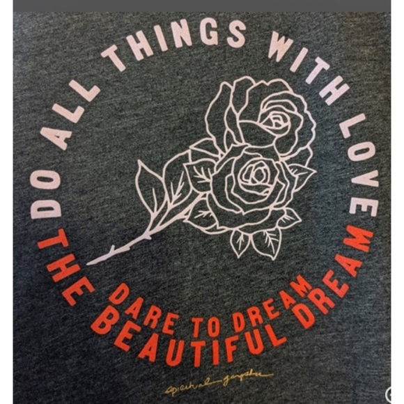 Spiritual Gangster Graphic Crop Sleeveless Tank - Picture 3 of 7